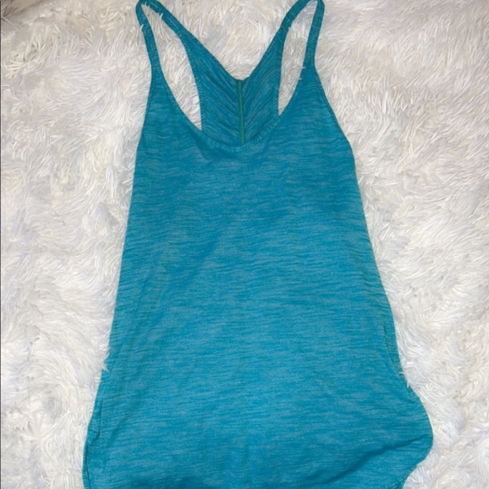 Small lululemon blue tank top.
